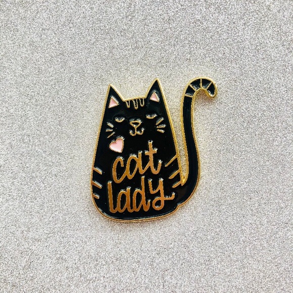 Jewelry - 🎉 New Cat Lady Enamel Pin